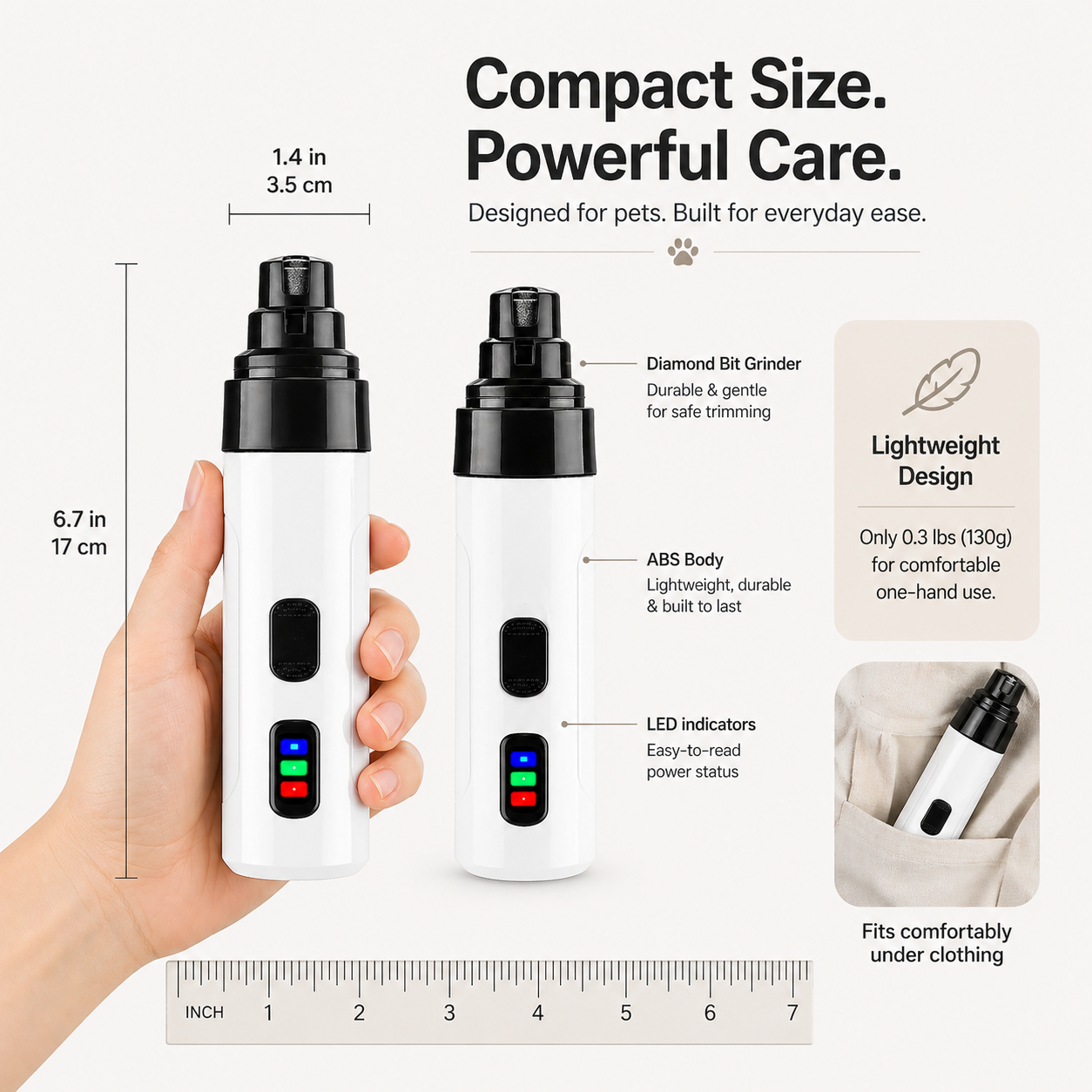 Silent Nail Groomer